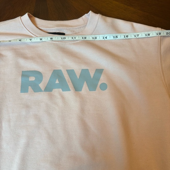 G-Star RAW Logo Sweatshirt | Blush Pink | Size S - Picture 10 of 14